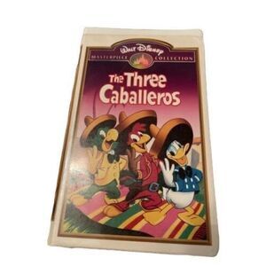 The Three Caballeros - (VHS, Clamshell Case) Walt Disney Masterpiece Collection